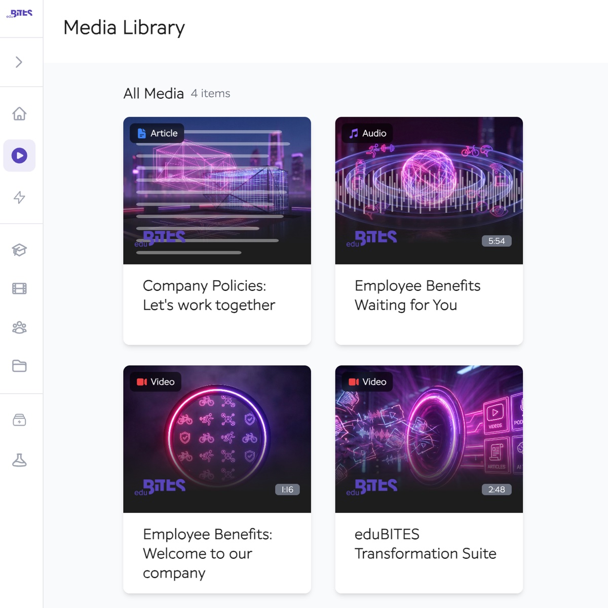 Microlearning Library